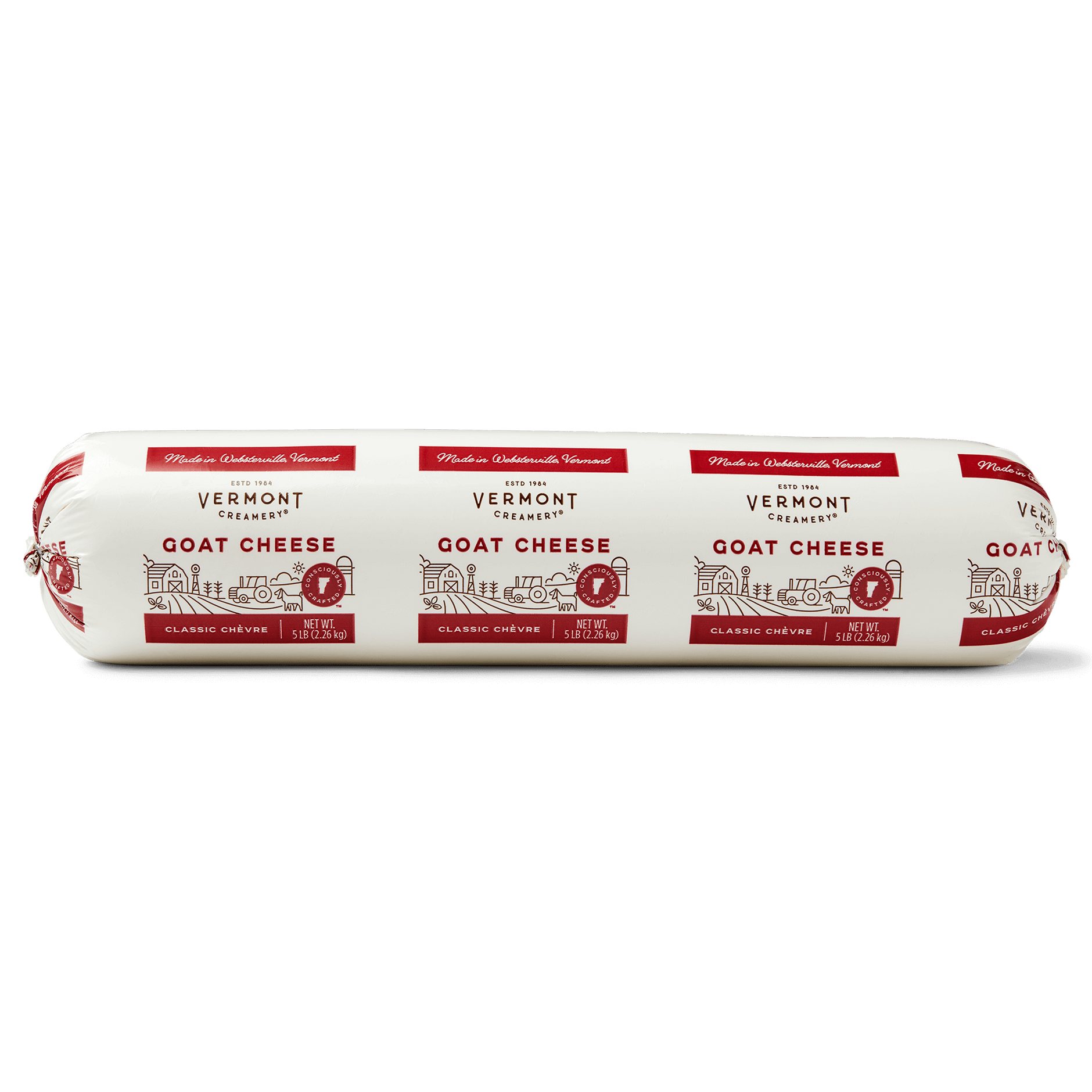 5 lb. Fresh Goat Cheese